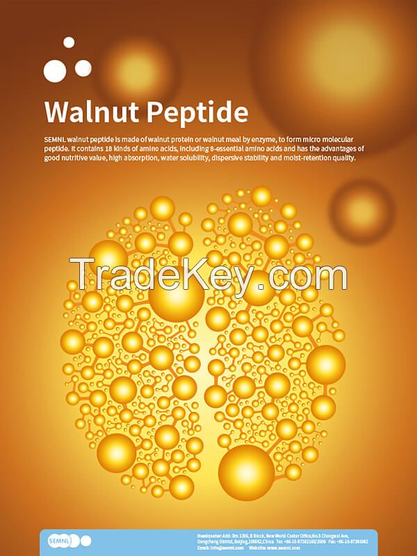 High Quality walnut peptide made of walnut protein