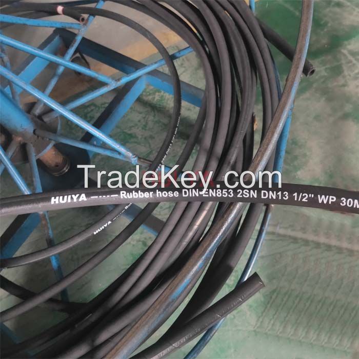 EN 853 2SN hydraulic rubber hose