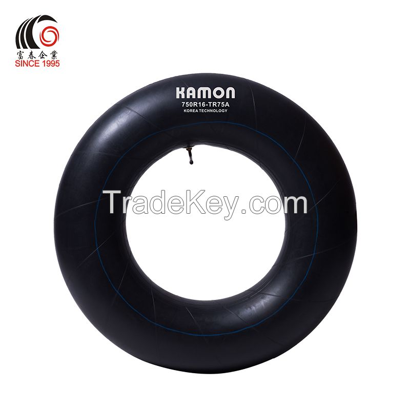 KAMON 750r16 butyl rubber light truck tire inner tubes