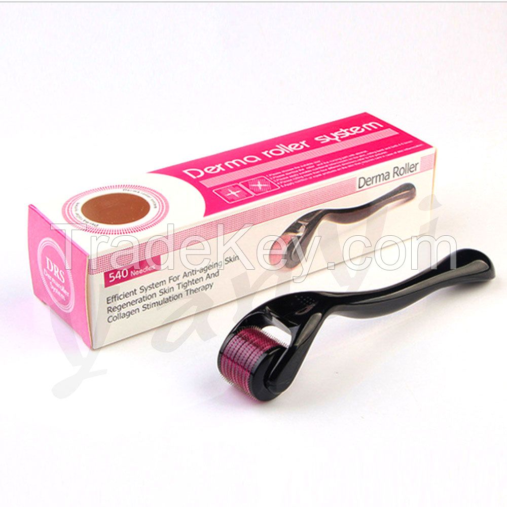 Best Selling Skin Beauty Care Tool Powerful Micro 540 Titanium Needle Derma Needle Roller