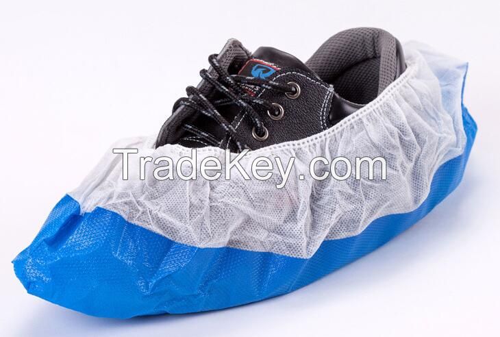 Disposable PP+PE shoe covers 