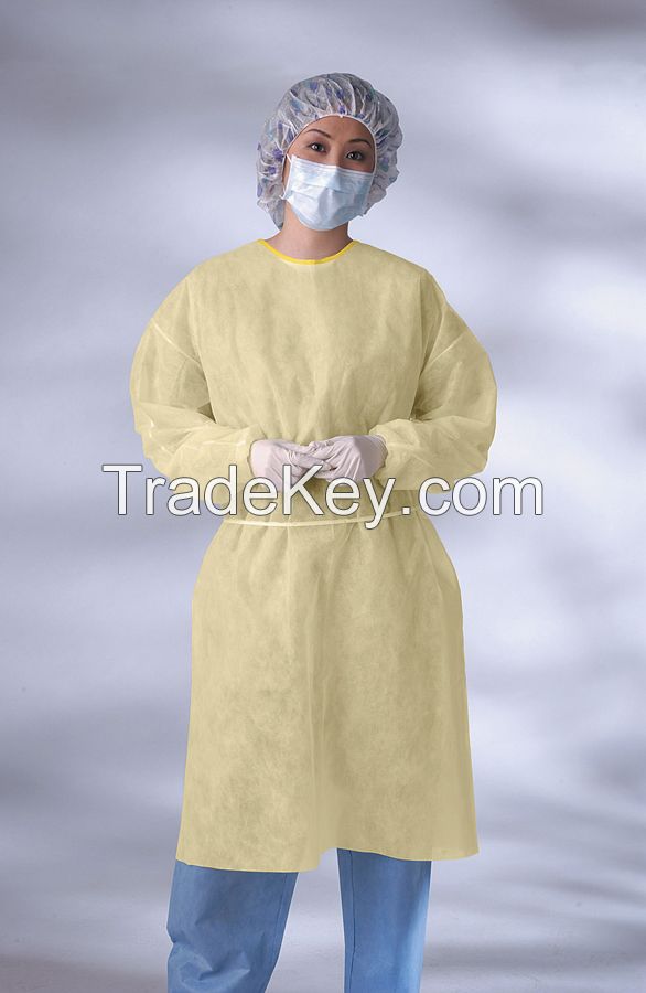 Isolation gowns