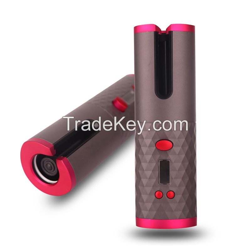 2020 hot selling USB rechargeable automatic hair curler