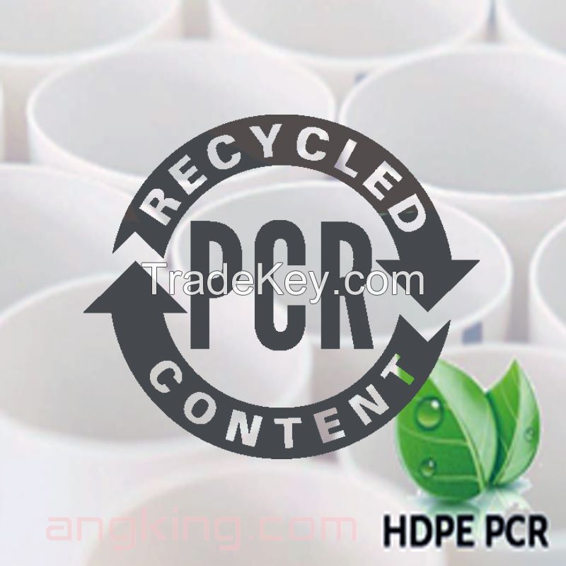 PCR recycled plastic tubes and bottles