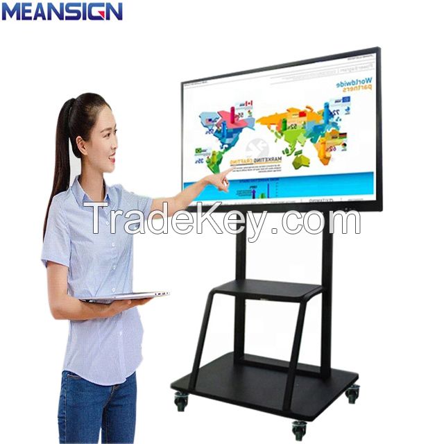 75 Inch Multimedia Interactive Whiteboard Touch Screen Teaching Meeting