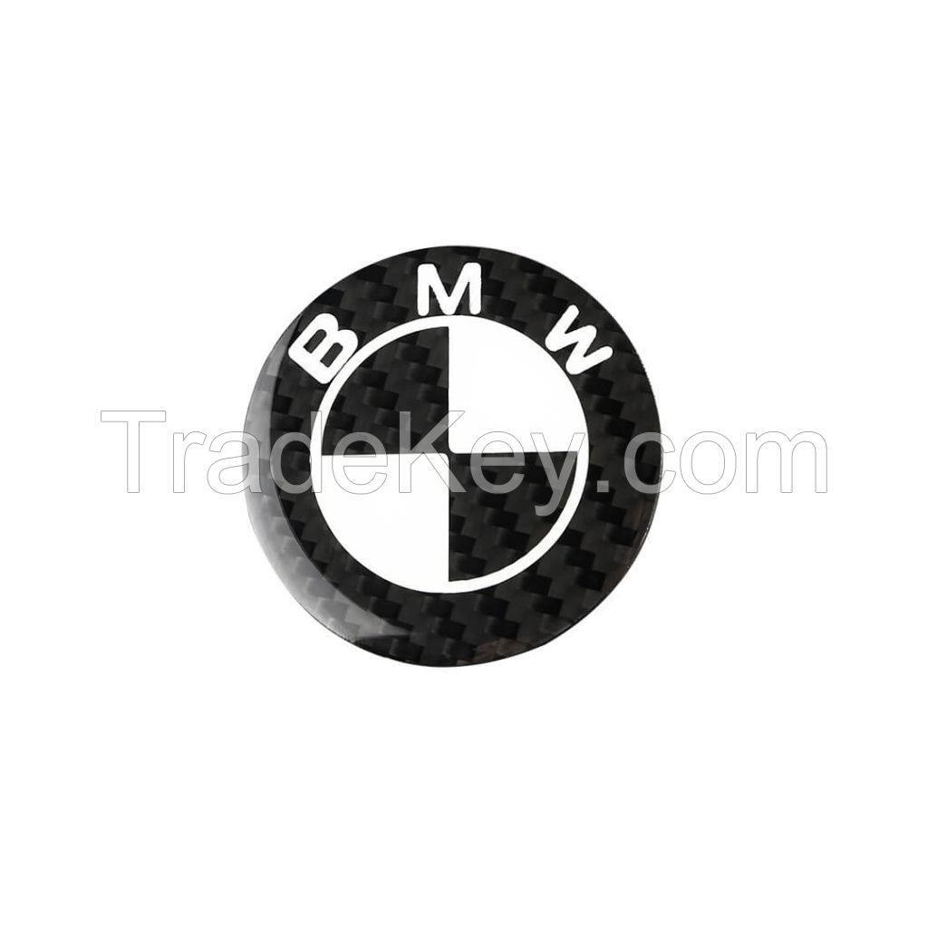 Wholesale customized oem badge car logo carbon fiber emblem