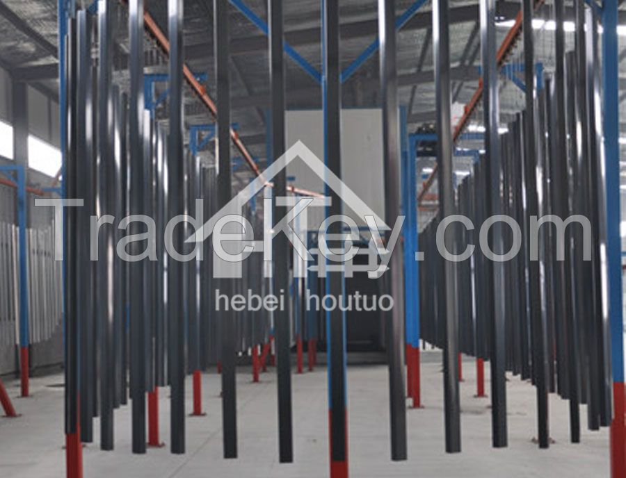 Widely Used Easy Installation Steel Pipe Square Post