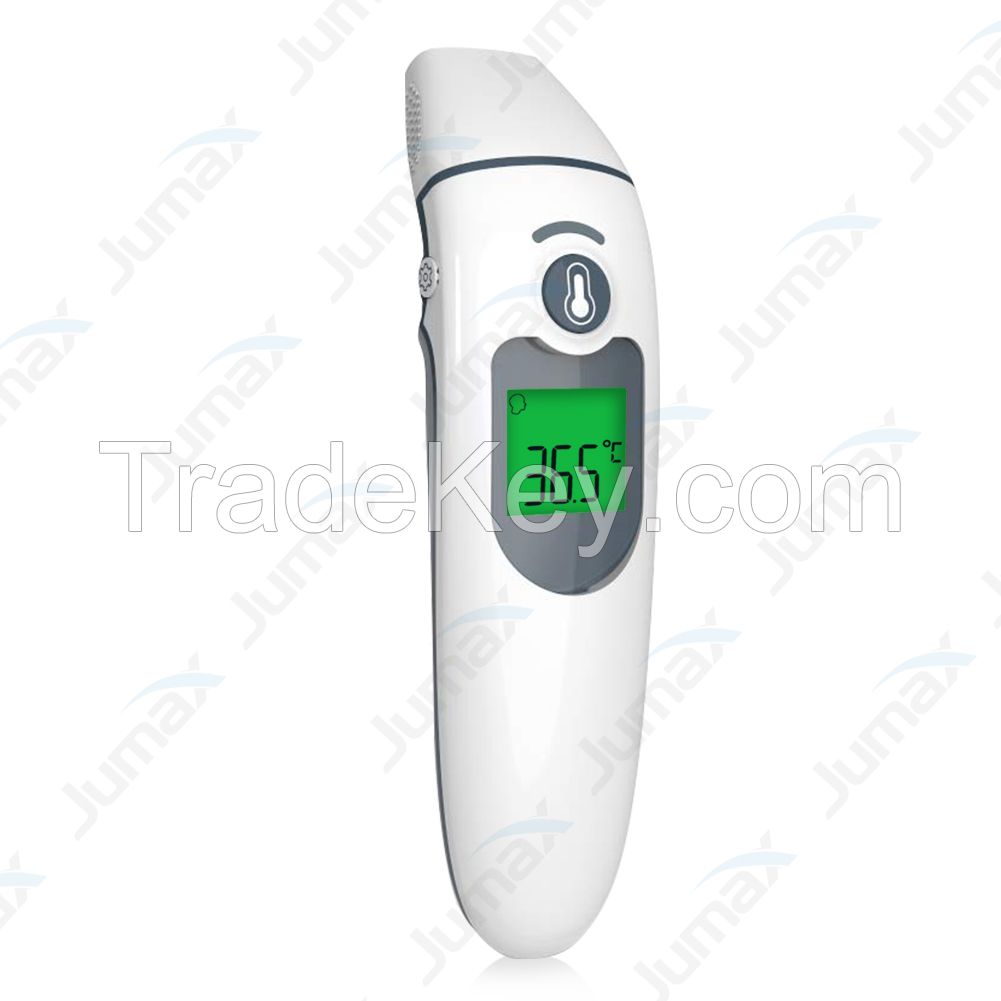 infrared thermometer Jumax AT14，Thermometer, Baby Thermometer, Non Touch Thermometer, Forhead/Ear Infrared Thermometer, Household Use Infrared Thermometer