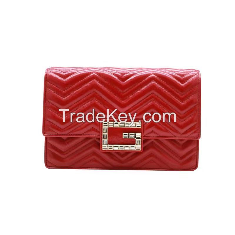 Genuine Leather Handbags Manufacturer Lady Fashion Leather Bags Wholesale
