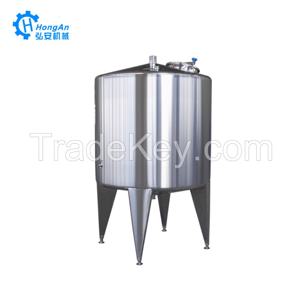 stainless steel jucie beer milk storage tank