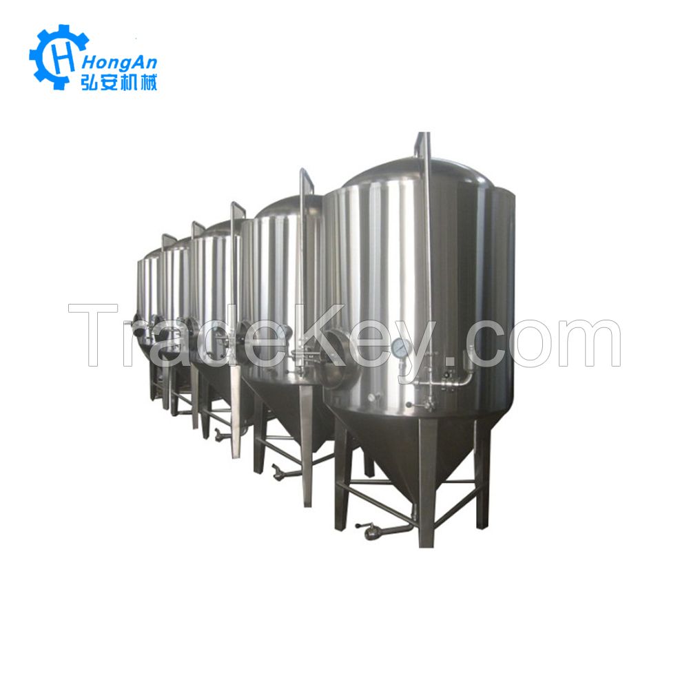 100L - 5000L stainless steel beer brewery fermenting tanks