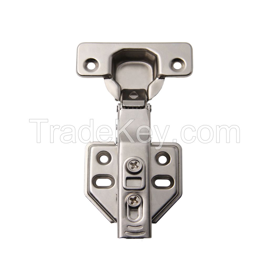 One way ss201 stainless steel soft closing cabinet hinge