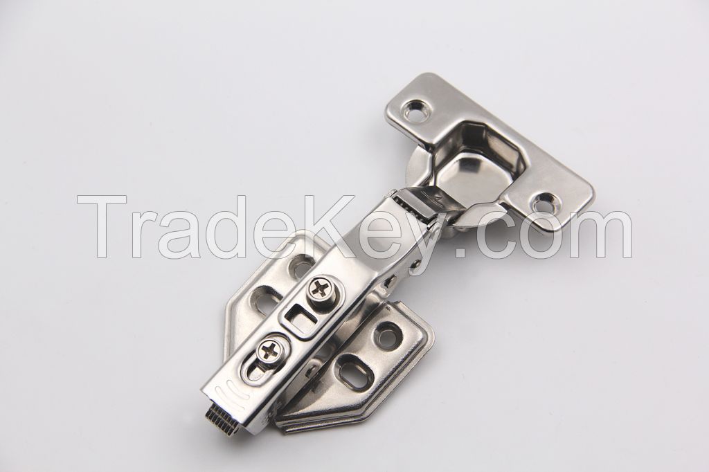 Stainles steel 201 one way hydraulic clip on cabinet hinge