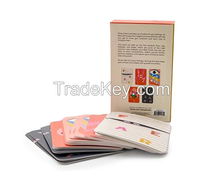 Wholesale Custom Design Printing Large Plastic Tarot Cards 