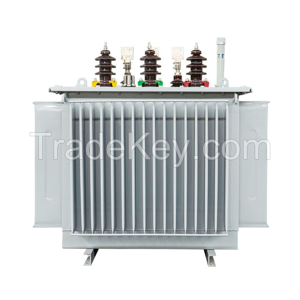 500kVA 800kVA Electric Transformer|S9 S11 Three Phase Oil Immersed Electric Power Transformer