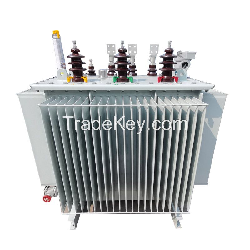 500kVA 800kVA Electric Transformer|S9 S11 Three Phase Oil Immersed Electric Power Transformer