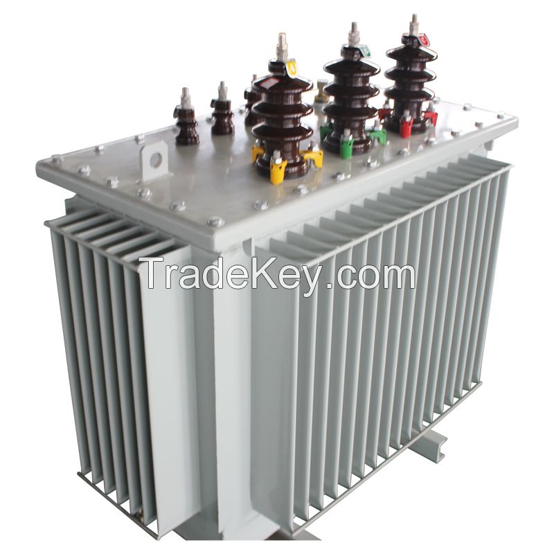 500kVA 800kVA Electric Transformer|S9 S11 Three Phase Oil Immersed Electric Power Transformer