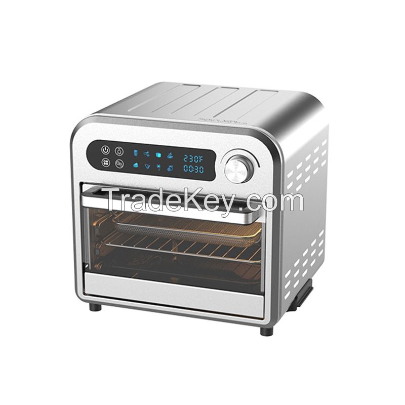 10L CE, ETL Certified LCD Digital Touch Screen Air Fryer Toaster Oven