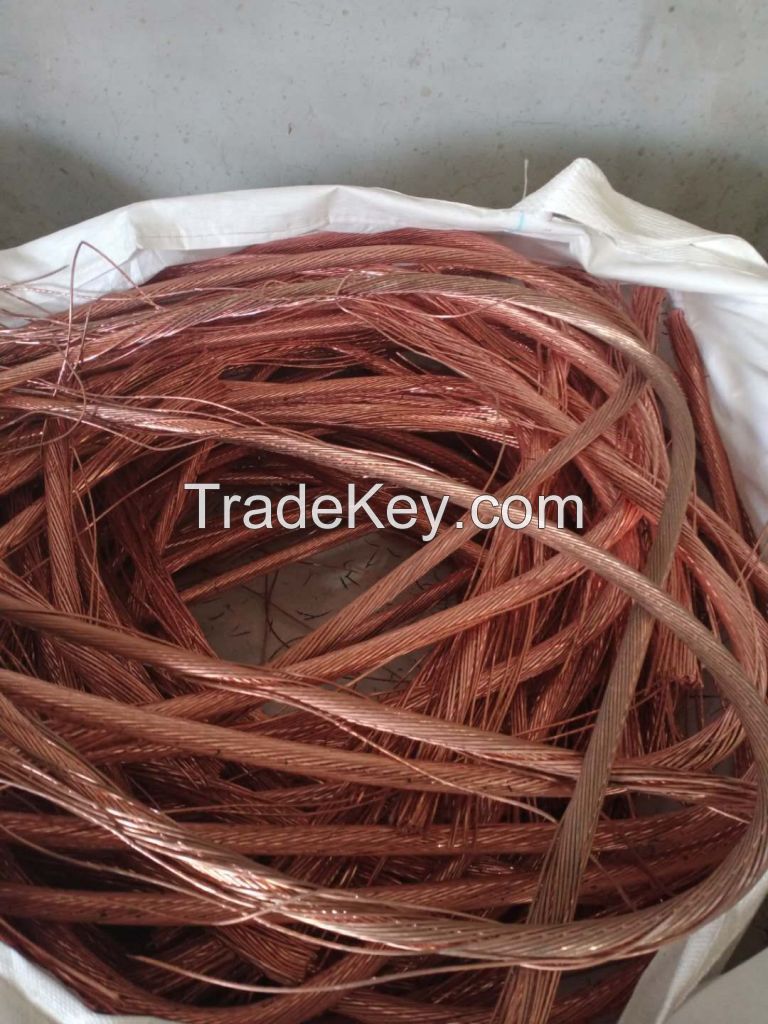 Copper Wire Scrap 99.99% purity