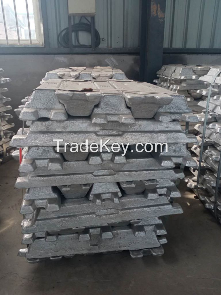 Aluminum Ingot Building Material National Standard  99.7%, 99.8%, 99.9%