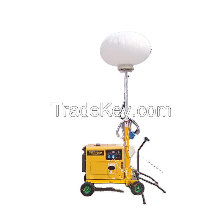 Outdoor industry construction mobile portable balloon light tower led
