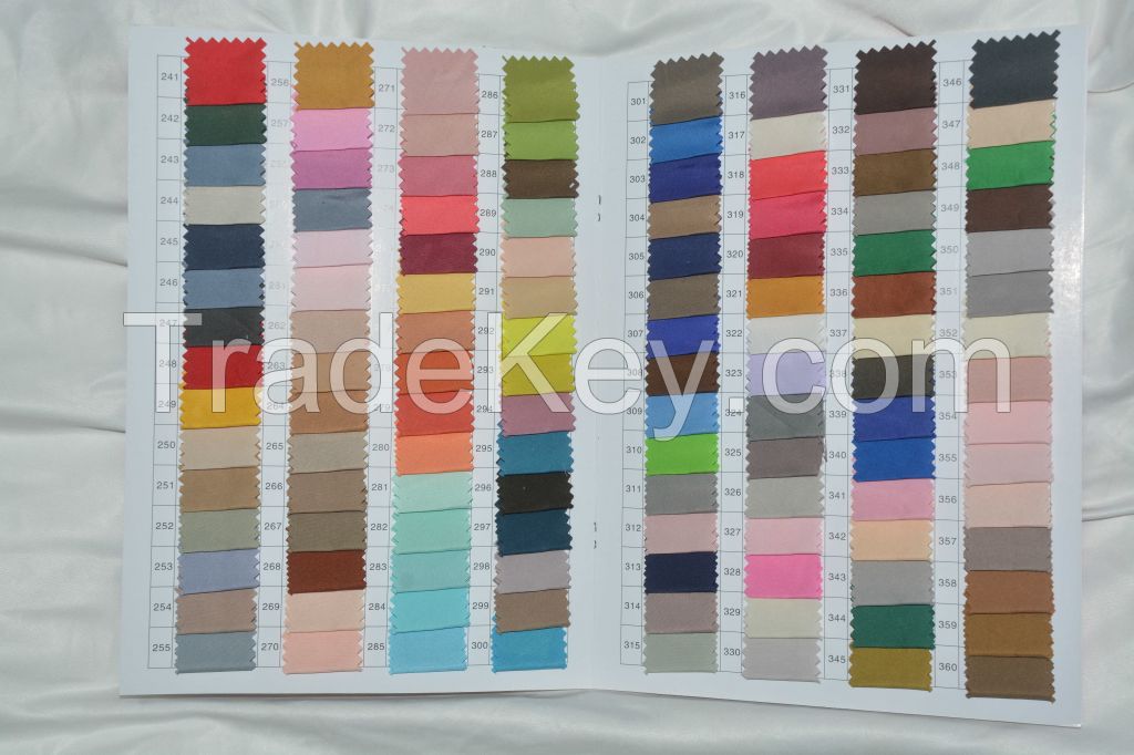 300T Polyester Pongee 400 colour In Stock