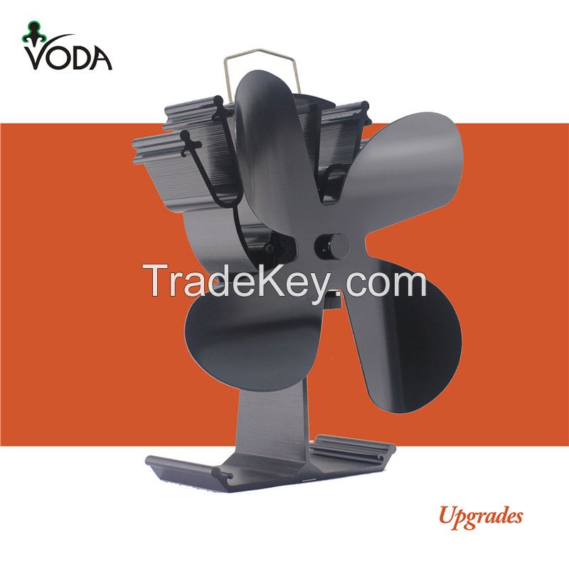 VODA factory heat powered pellet wood stove fireplace fan