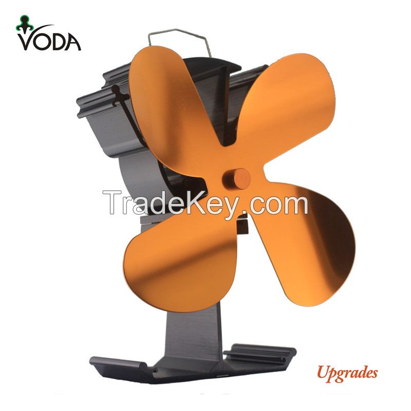 VODA factory heat powered pellet wood stove fireplace fan