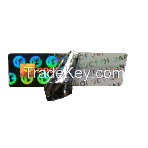 Custom High Quality Void Hologram Sticker