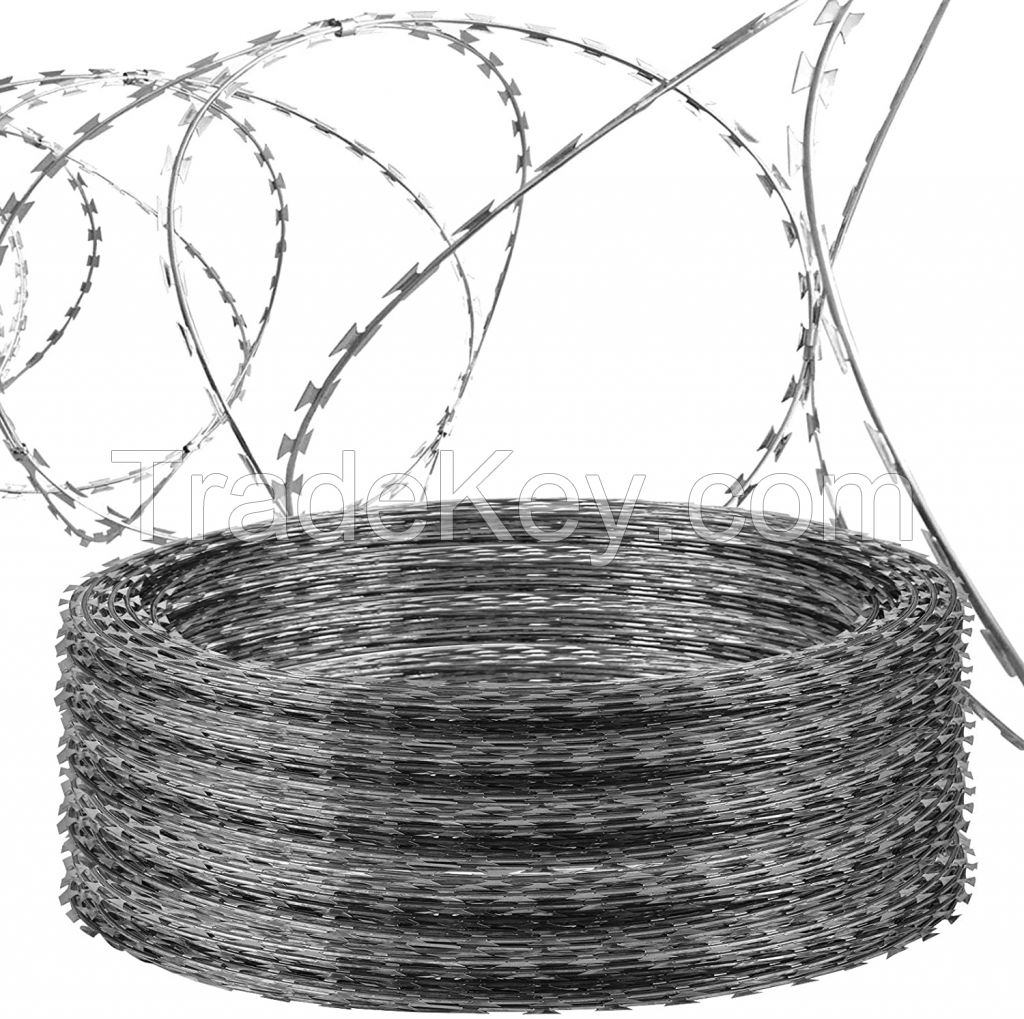 Razor Wire Concertina Coil
