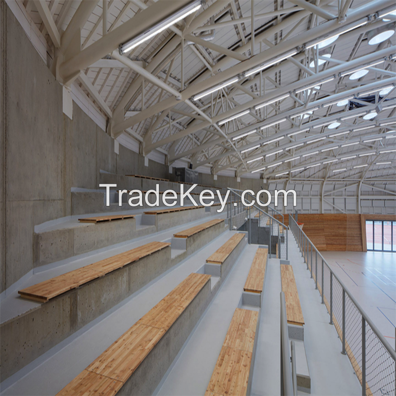 Prefab Stadium construction Cost Structure Steel Roof Truss