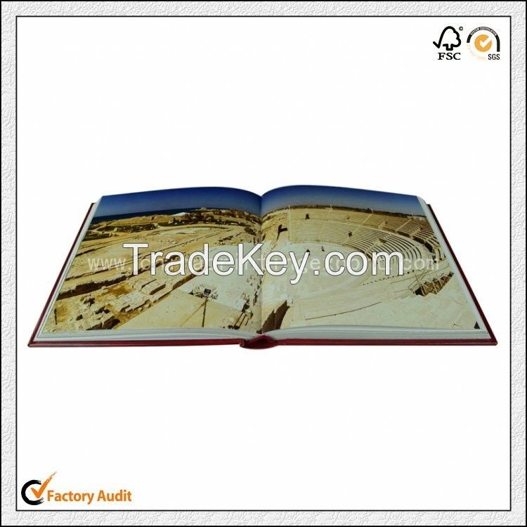 Top Quality Round Spine Hardcover Book Printing China