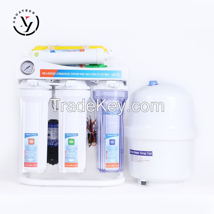 Home use water treatment reverse osmosis purification ro filter water purifier