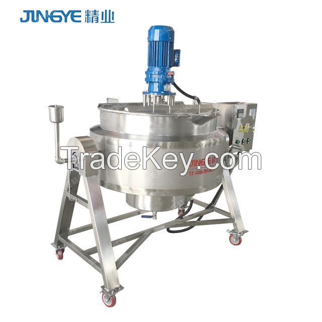 Gas/Electric/Stream Heating Jam Machine Tilting Jacketed Kettle