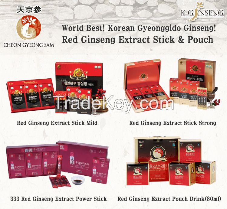 K-Ginseng brand 333 Red Ginseng Power Stick
