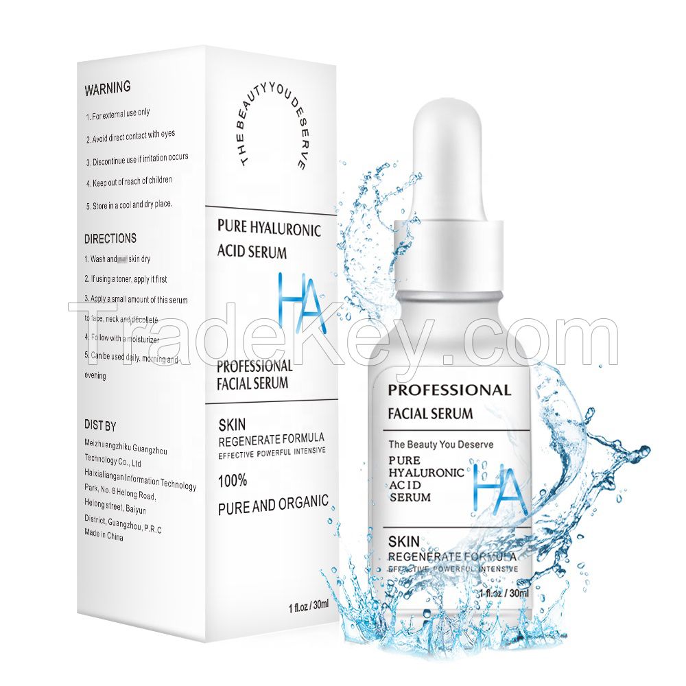 HA hyaluronic acid  serum OEM/ODM/Private Label/ for Skin Care and Moisture