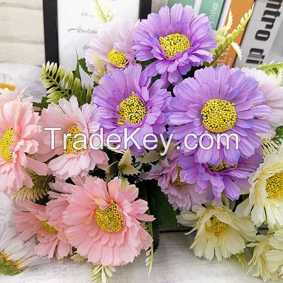 artificial flowers bouquet of flowers Barberton daisy