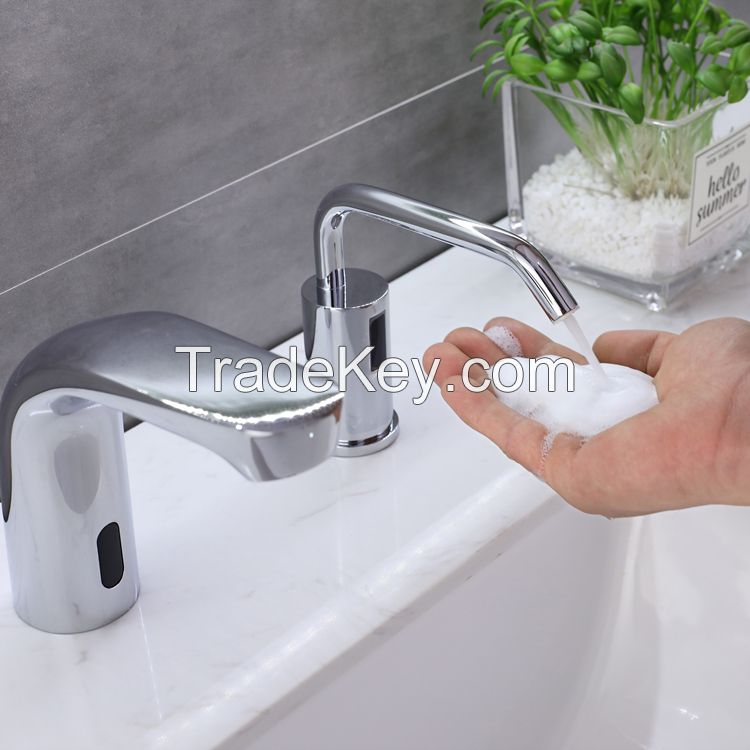 Sensor Foaming Soap Dispenser Auto Faucet Type Soap Dispenser for Public Bathroom