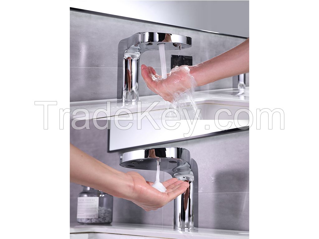 2 in 1 Automatic sensor Faucet and Soap Dispenser
