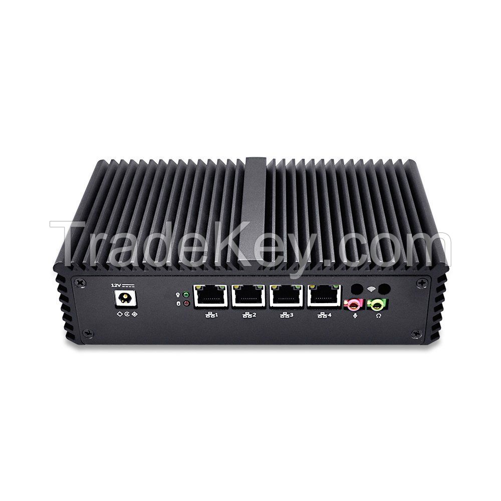 Firewall I5 Router 4 Intel Gigabit LAN ports Mini PC Mi5200L Core i5-5200U using pfsense as Router/ Firewall/Pfsense, x86 Linux Windows