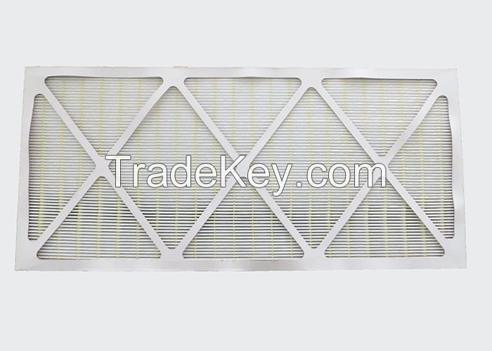 carboard frame panel filter