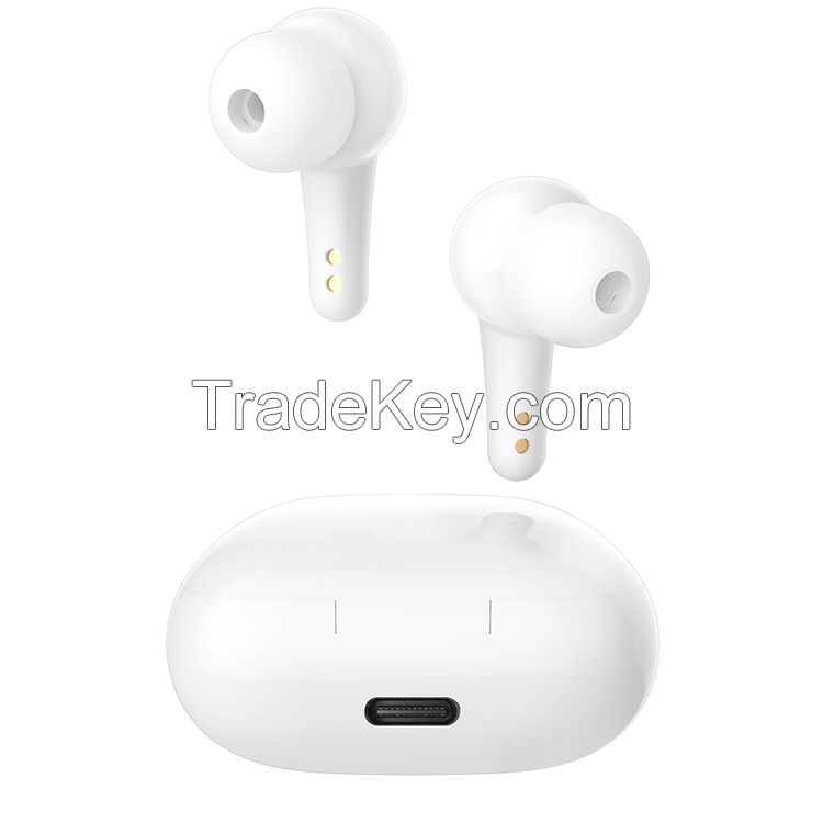 J6 Bluetooth 5.2 Earbuds Wireless Headphones With Mic Charging Box Earphones Super Bass For All Smartphones Up to 24hrs Playback