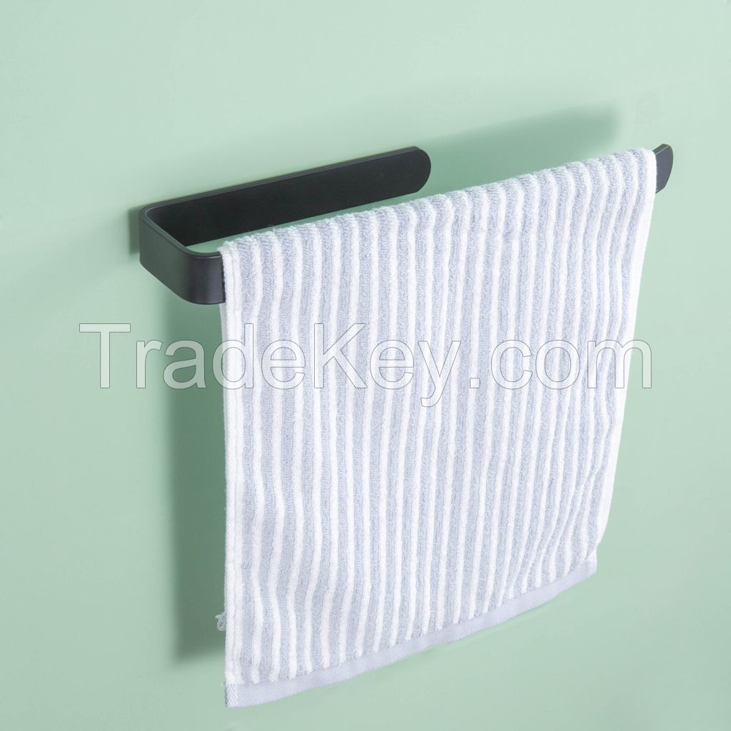 Dancrul U-shaped Towel Holder/ Hand Towel Bar-- Self-Adhesive Hanging