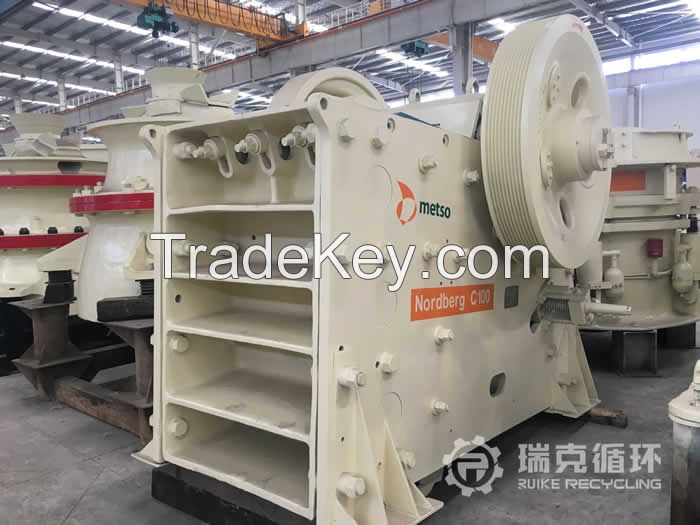 Used Metso C100 jaw crusher for sale