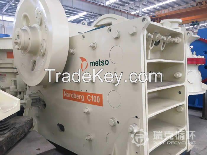 Used Metso C100 jaw crusher for sale