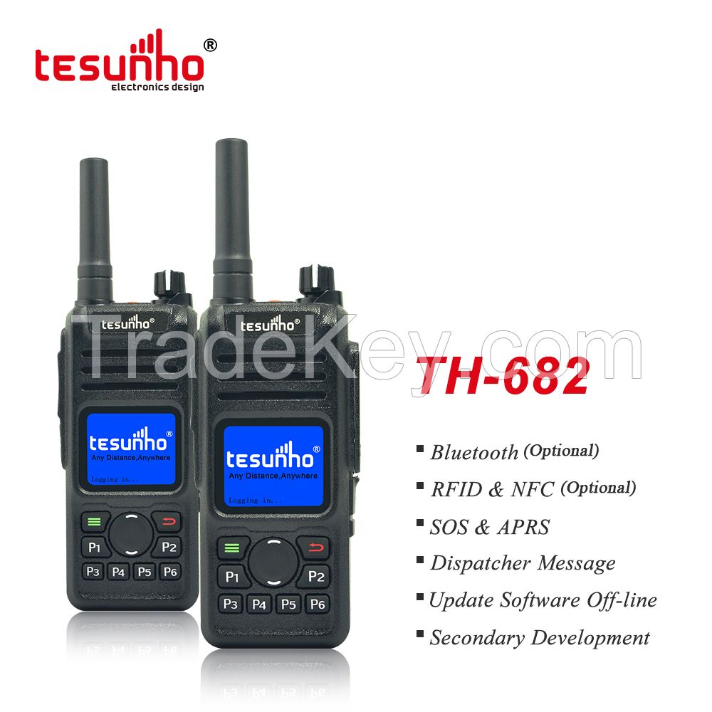 Tesunho TH-682 4G Two Way Radios Bluetooth NFC Optional