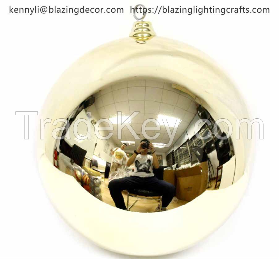 Good Quality and Inexpensive Plastic Christmas Hanging Ball