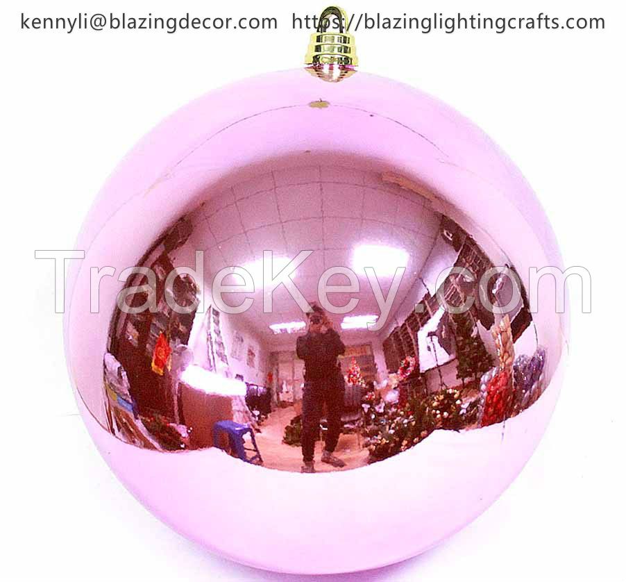 Good Quality and Inexpensive Plastic Christmas Hanging Ball