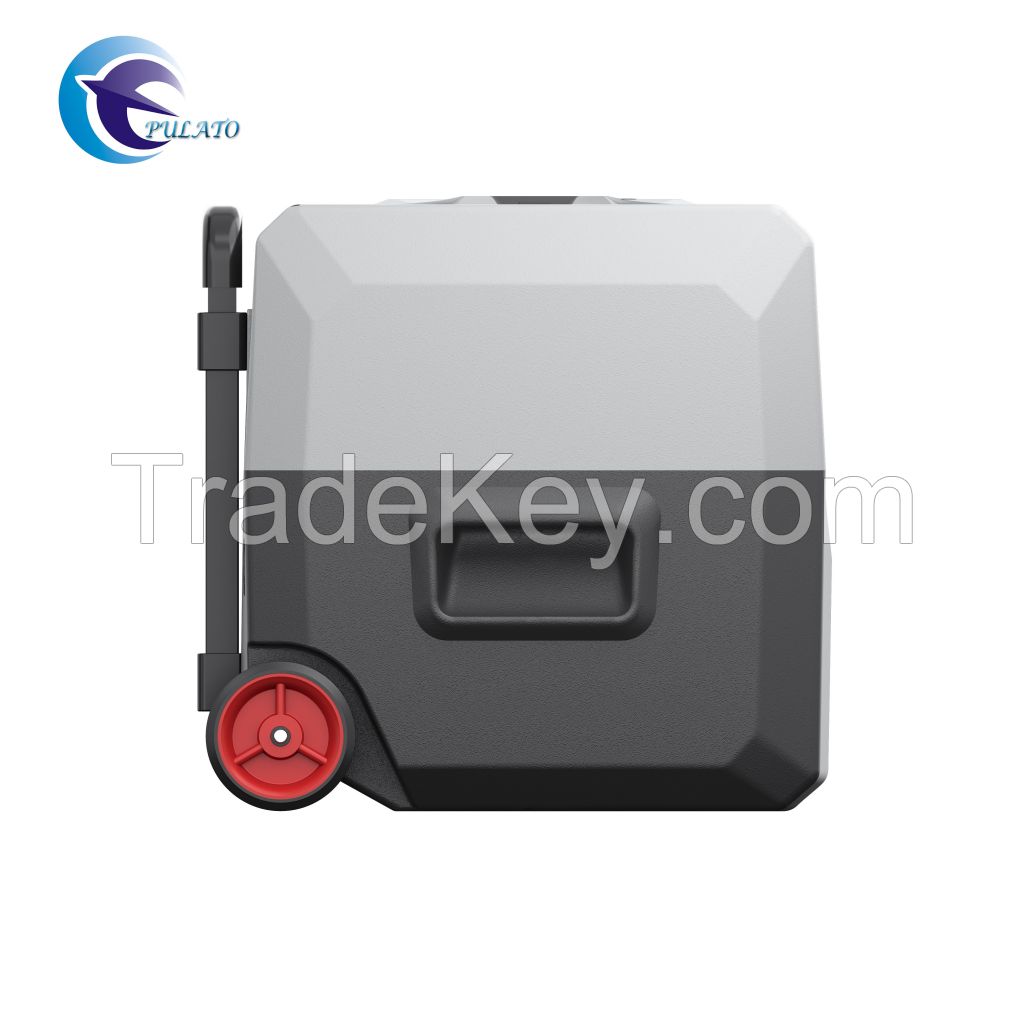 30L Portable Car Fridge Freezer With Handle and Wheels