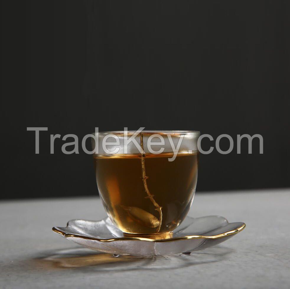 Factory Direct Sale Competitive transparent small glass tea cup